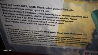 CLIPP WALTEC CD-RECORDER & MP3 PLAYER