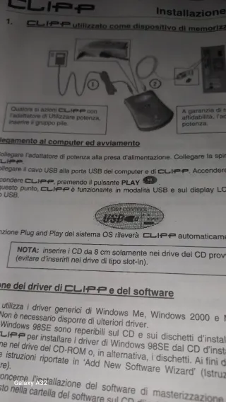 CLIPP WALTEC CD-RECORDER & MP3 PLAYER