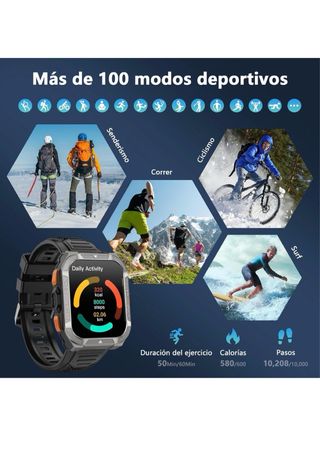Reloj Inteligente Blackview W80Pro Militar