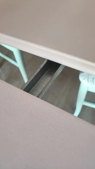 Mesa extensible y 6 sillas