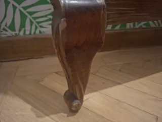 Cabecero estilo Luis XV madera y rejilla