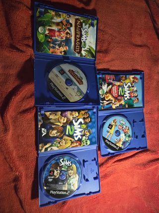 5 Jogos Sims 2 PS2