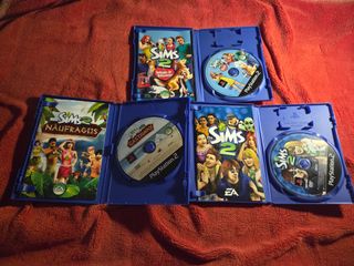 5 Jogos Sims 2 PS2