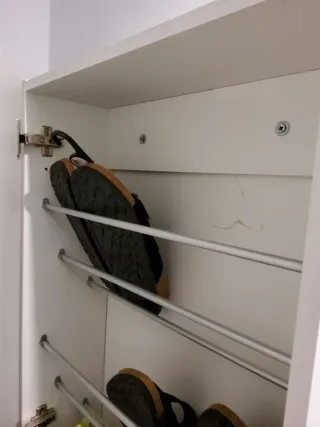 Zapatero con puerta con Espejo