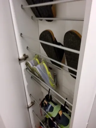 Zapatero con puerta con Espejo