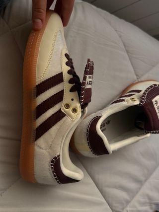 Adidas Samba x Wales Bonner Marrón/Blanco
