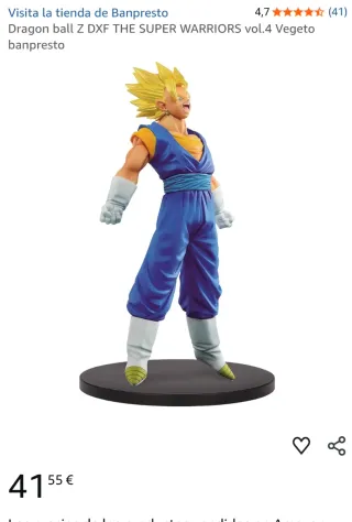 Dragon Ball Z DXF Super Warriors Vegeto Vegito