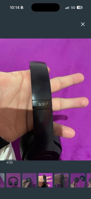 Audífonos Beats Solo3 Negros