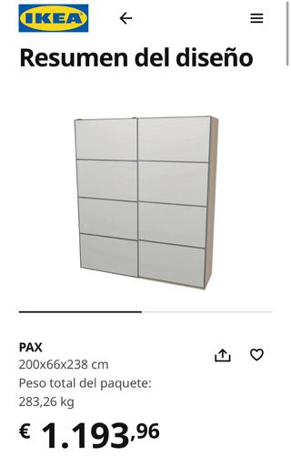 Armario Blanco Ikea
