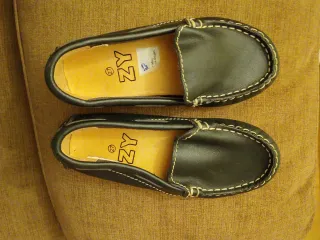 Mocasines niño negros