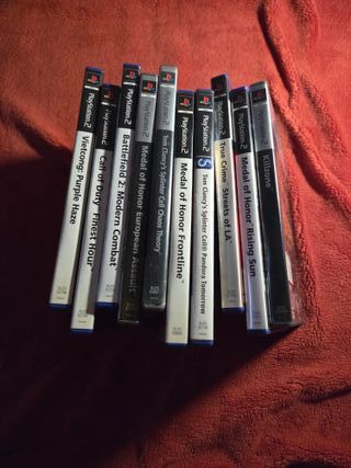 10 Jogos PS2 Ação/Tiro