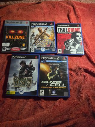 10 Jogos PS2 Ação/Tiro