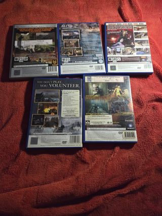 10 Jogos PS2 Ação/Tiro