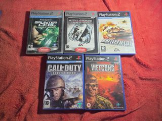 10 Jogos PS2 Ação/Tiro