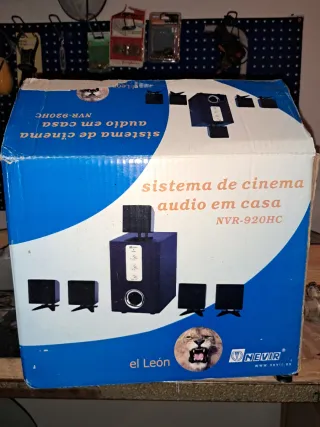Sistema de Audio para Cine en Casa Nevir NVR-920HC