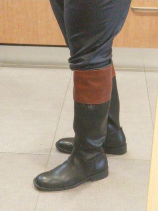 BOTAS ALTAS DE MUJER TIPO EQUITACIÓN Nº 39
