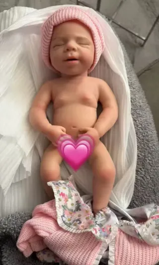 Bebé Reborn Silicona 33cm 1.1kg