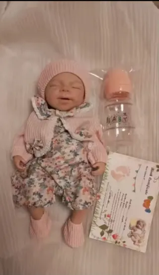 Bebé Reborn Silicona 33cm 1.1kg