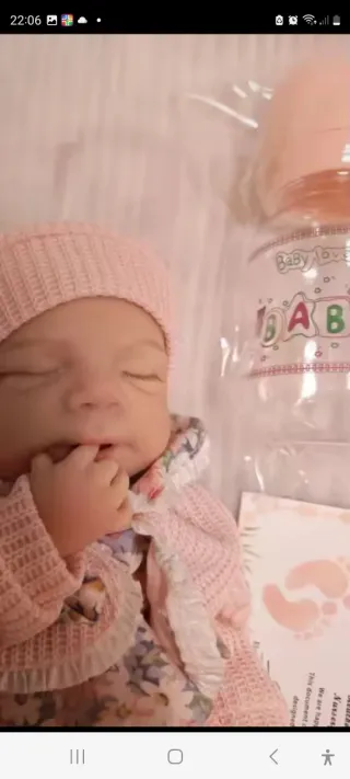 Bebé Reborn Silicona 33cm 1.1kg