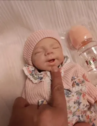 Bebé Reborn Silicona 33cm 1.1kg