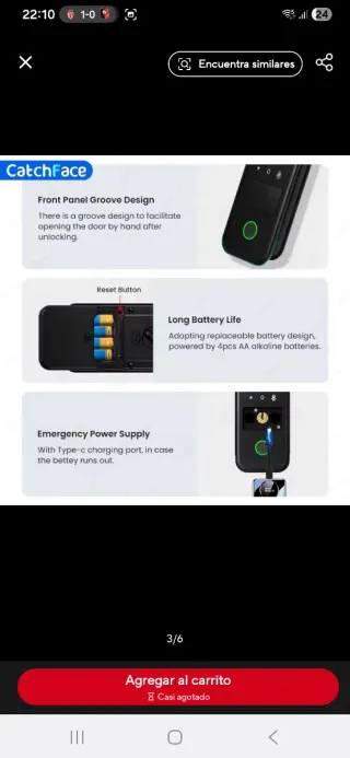 Cerradura Inteligente TTLock Jardín casa garaje