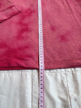 Felpa con cappuccio tie-dye rosa e rosso