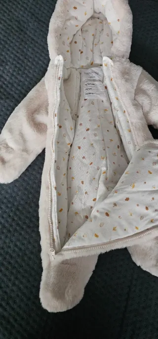 Buzo/pelele oso peluche