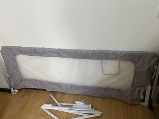 Barrera de cama plegable