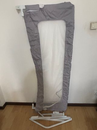 Barrera de cama plegable