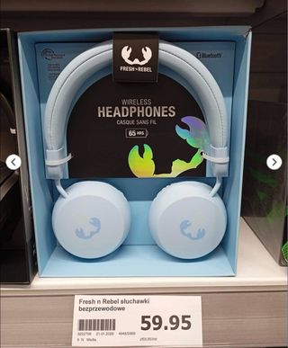 Auriculares Bluetooth Fresh Rebel 65h Azul