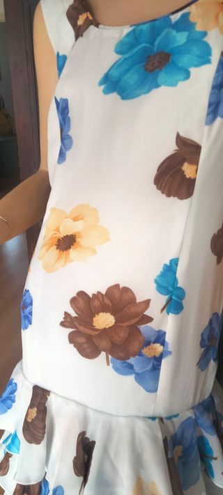 Traje Flamenca Gasa Talla 40