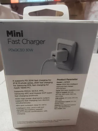 Cargador Mini Joyroom 30W PD&QC3.0