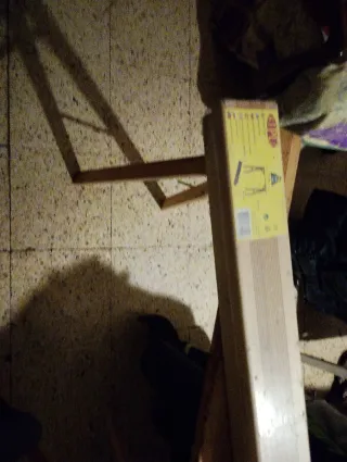 Caballete plegable nuevo precintado.2caballetes.