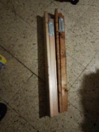 Caballete plegable nuevo precintado.2caballetes.