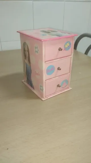 Cajonera joyero Barbie