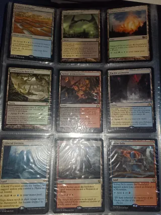 Lote de 9 cartas Magic: The Gathering