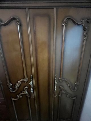 Dormitorio completo con armario