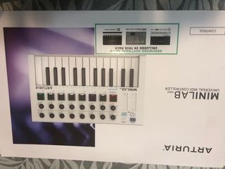 Controlador MIDI Arturia MINILAB mkII Blanco