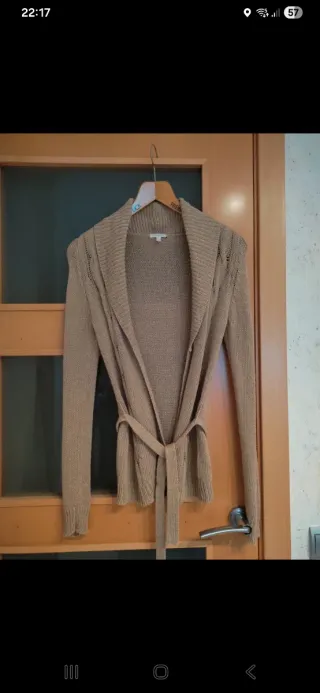 Chaqueta Massimo Dutti Beige Talla S