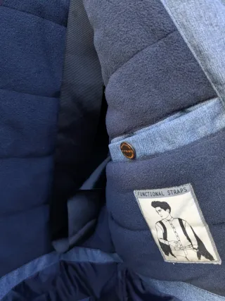 Abrigo Dreimaster Azul Gris Talla M