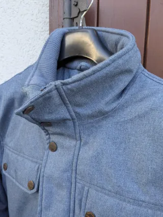 Abrigo Dreimaster Azul Gris Talla M