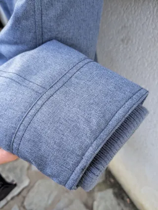 Abrigo Dreimaster Azul Gris Talla M