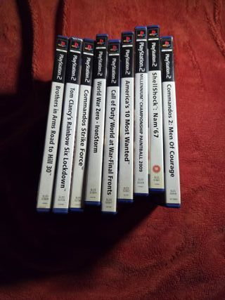 9 Jogos Ação PS2