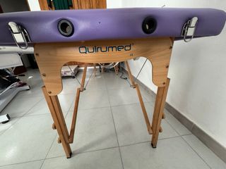 Camilla plegable madera +REGALOfunda,masaje,esteti