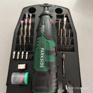 Taladradora Lijadora Parkside 12V