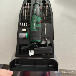 Taladradora Lijadora Parkside 12V