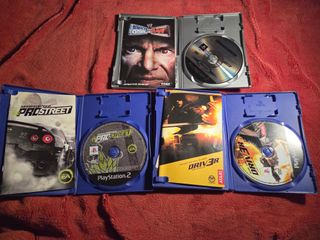 7 Jogos PS2 - WWE, Driver, Tennis