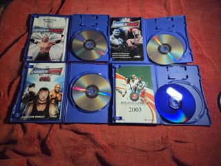 7 Jogos PS2 - WWE, Driver, Tennis