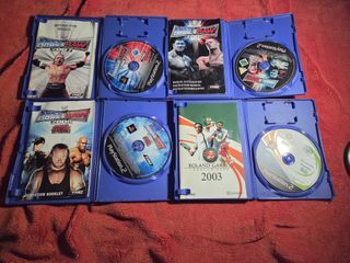 7 Jogos PS2 - WWE, Driver, Tennis