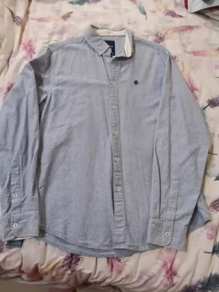 Camisa azul claro hombre talla L